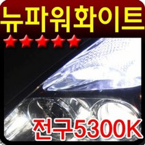 [KT알파쇼핑]차량 야간 주행 안전 자동차 전조등 5300K 화이트, H7_W4DFD57