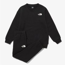 [노스페이스] 키즈 익스플로링 EX 스웻 세트 NM5MN60S_BLK