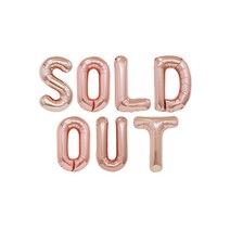 고백하는날 브라이덜샤워 SOLD OUT 컨페티풍선 세트, 1set, 로즈골드SOLDOUT은박