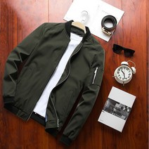 남자 소매 지퍼 블루종 자켓 하늘비즈 C11 O744D370