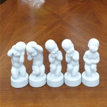 (엔틱/빈티지) 덴마크 로얄코펜하겐 빙앤그뢴달(B&G) 도자기인형 피겨린(괴로운 아이들 5개 세트)