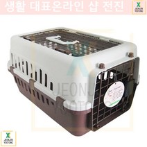 슈나우저 통풍이 잘되는 반려견 차량용 이동장 웰시코기