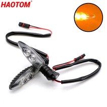 2pcs 오토바이 전면 led 방향 지시등 표시등 깜박이 bmw hp4 s1000r s1000rr s1000xr r1200gs r1200r r1200rs, 2pcs 유형, 2개