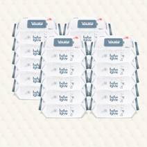 베베러브 엠보싱 물티슈 20팩, 베베러브 리필 80매 20팩