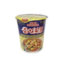 태국 니신 컵누들 컵라면 엑스오소스 씨푸드 71g 3컵, 니신 컵라면 엑스오소스 씨푸드 71g 3컵