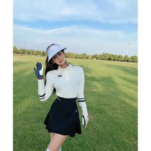 YAPOGI 골프웨어 가을 골프 긴팔 여 골프 여 스커트 세트 여 골프 유니폼 날씬해 보인다