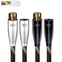 호환용 마그네틱 USBC 충전케이블 C타입 5핀 고속충전 케이블잭 SKW HiFi XLR 오디오 믹서 앰프용 고순도 구리 익스텐션 마이크로 폰 암수 3m 1 쌍, 2.BG-09 - 2 m (1 pair)