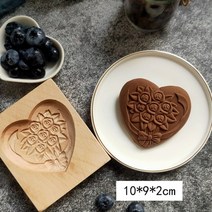 다식판 원목 다식틀 떡도장 명절떡 약과 떡틀 떡문양틀 나무 베이킹 금형 쿠키 도구 홈 주방 액세서리 과자 금형 빵집 꽃 초콜릿 비스킷 쿠키 embosser 금형, c