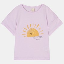 치크(CHEEK) 루즈핏 그래픽 반팔 티셔츠 CKRA2231B_NC서면점