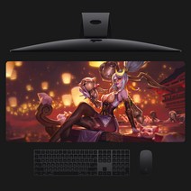 잡화 18종류 KDA 프레스티지 게이밍 마우스 장패드, 프레스티지베인