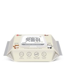 펫모닝 고양이 강아지 올바디 펫티슈 펫둥이 펫 티슈, 1개, 70매