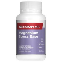 뉴트라 라이프 마그네슘 스트레스 완화 NutraLife Magnesium Stress Ease 호주 영양제 60정