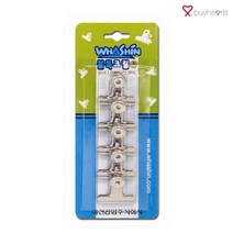 화신 철제 불독 크립 소 5개입 행거 1팩, 단품