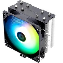 Thermalright Assassin X120 정제 SE CPU 에어 쿨러 히트 파이프 4개 TL-C12 PWM 팬 알루미늄 방열판 커버 AGHP 기술 AMD AM4/인텔 LGA, AX120 R SE ARGB_4 Heat Pipes
