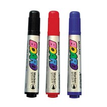 모나미 보드마카 1자루 빨강, 적색, 5개