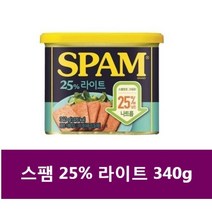 CJ 스팸 25%라이트 340g 10개, 340g x 10개