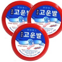 약국판매용 WHB고운발크림 100g x3개 발관리크림 오르비스, 3개