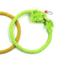 조류케이지데코 링 꾸미기 소품 놀이터 앵무새 중간사이즈