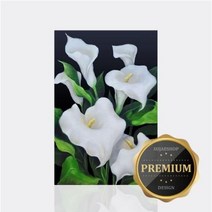 보석십자수 수재샵 카라꽃 40x60