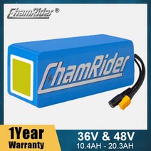 전동킥보드배터리 ChamRider 36V Ebike 배터리 48V 20A 30A BMS BaFang 500W 700W 18650 21700 셀 리튬 팩 자전거 전기 스쿠터, 폴란드, Samsung 48V20.3AH, 11 Samsung 48V20.3AH