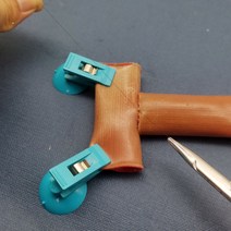 의대 병원 내장 봉합모형 술기 복강경 연습 대장 천공 수술 실습 수련 훈련 키트 모형 고정 클램프 포함