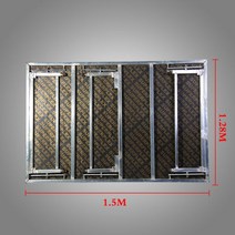 이동식 간이 무대 조립식 단상 결혼식 축제 행사 사회 부스 포토존, 04.런웨이 1.28X1.5【삼각 나사