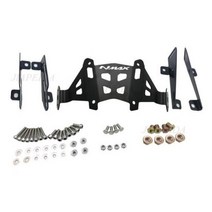 nmax미러킷 수정된 오토바이 nmax155 nmax150 조정 가능 윈드 스크린 브래킷 야마하 NMAX 용 백미러 모터사이클 후방 보기, A adjust bracket
