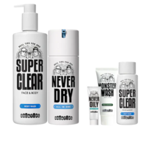 브로앤팁스 네버 드라이 올인원 120ml + 수퍼클리어 바디워시 480ml