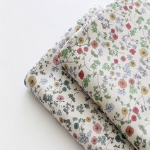 천고아 20수평직원단 봄꽃시리즈 쁘띠팬지플라워 2color, 진그린
