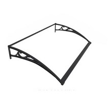 비 가림막 투명 캐노피 천막 어닝 테라스 주택 창문, 80cmx 200cm