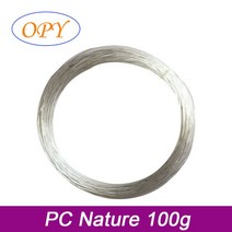폴리 카보네이트 필라멘트 3D 프린터 플라스틱 1.75Mm 1Kg 투명 재료 10M 100G 샘플, 02 PC Nature 100g