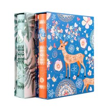 네이쳐 대형 포토북 사진첩 포켓앨범 (4x6인치 사진200장 보관), 네이쳐 대형 - 1사슴앨범