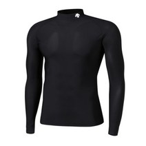 [데상트] 긴팔티 JQS SN121TCO15-BLK 퀵드라이 베이스레이어 상의 / BLK