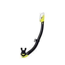 TUSA SP-0101 하이퍼드라이 엘리트 II 스쿠버 다이빙 스노클, Black/Yellow