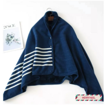 메리노엘 밍크 극세사 똑딱이담요 무릎담요 학교 사무실 숄더 블랭킷 양털 어깨