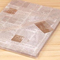 달곰베이킹 유산지 영자신문, 500장
