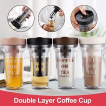 콜드브루메이커 420Ml 에스프레소 메이커 콜드 브루 아이스 커피 차 주전자 밀폐 분리 기기 필터 병