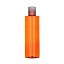 24pai 프레스캡 투명 250ml 투명 오렌지용기, 단품