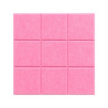 북유럽 스타일 펠트 보드 타일 벽 사진 디스플레이 보드 펠트 메시지 디스플레이 보드, 분홍색