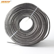 윈치 jeely 12 weaves 3mm 2000lb 10m 패러글라이더 로프 22, 10m 그레이
