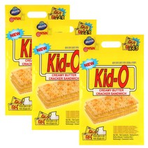 kid-o 키드오 키도 크래커 크리미버터 15gx43개입, 3개