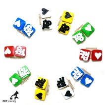 생활모음 애견핀 (캡.짱) (2종x10개씩) (1판), 1