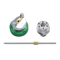 에어 페인트 분사기 락카건 후키 스프레이 hvlp 건 세트 1.4mm 1.7mm 2.0mm 스틸 노즐 자동차 페인팅 가구 diy 페인팅 키트 자동차 자동 수리 도구 건, 중국, 단일 노즐 2.0mm