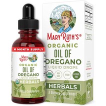 MaryRuth Organics 매리루쓰 오레가노오일 30ml 6개월, 6개