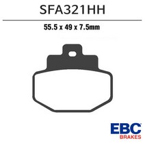 EBC 07- GTS125 리어 브레이크패드 SFA321HH
