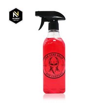 엔공구 스퀘어 보틀 500ml (28파이) 투명소분용기 일반캡포함 디테일링 케미컬, 트리거 추가