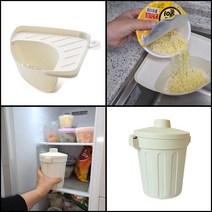 MDF5711 음식물 거름망 냉동실 쓰레기통 세트 냉동실음식물거름망/냉동실음식물쓰레기/음식물쓰레기냉동/원룸음식물쓰레기, 음식물거름망쓰레기통세트