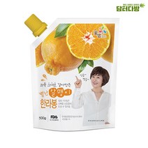 꽃샘 별난알맹이 한라봉 파우치 500g/꽃샘별난알맹이한라봉/별난알맹이한라봉파우치/한라봉알맹이/한라봉에이드/한라봉스무디/한라봉원액파우치/, 500g