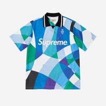 슈프림 에밀리오 푸치 사커 저지 블루 21SS Supreme Emilio Pucci Soccer Jersey Blue 21SS