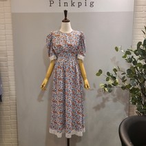 핑크피그 로맨틱플라워레이스원피스(PPA21OPS1061)